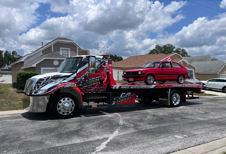 Car transport service photo