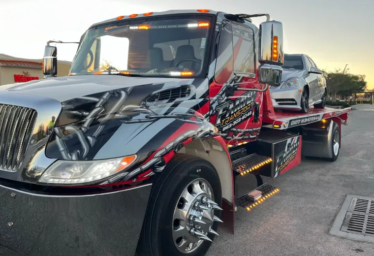 Tow truck work photo