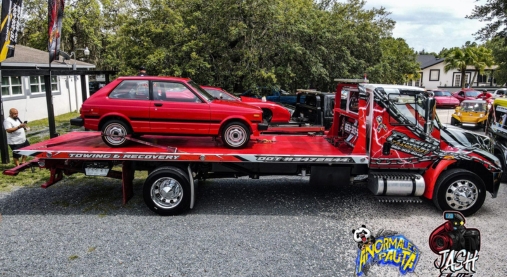 Vehicle roadside support photo